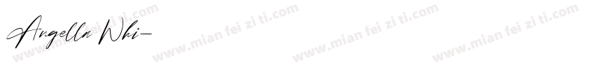 Angella Whi字体转换